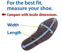 Tingley Overshoe Boot Size Chart