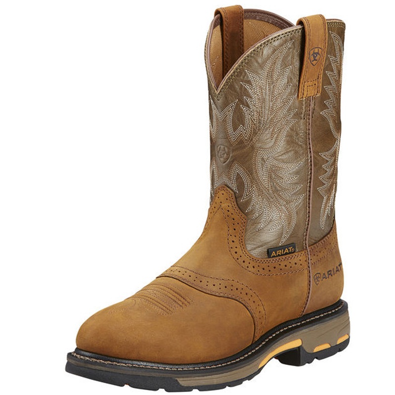 ariat soft toe work boots