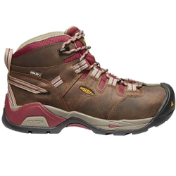 Keen Detroit XT Mid 1020089 Womens Brown Leather Lace Up Work Boots 10 