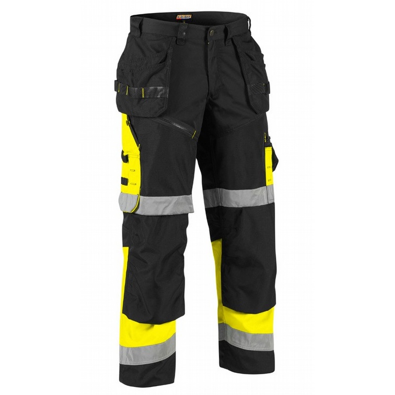 Quality Superior Cargo Yellow Hi Vis Hi Viz Work Safety Protection Trousers All 
