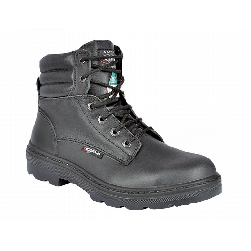 Cofra 25550-CU0 Hull EH PR Steel Toe Frontline Work Boot Black - 25550CU6