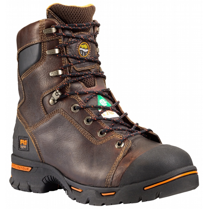 Timberland Pro Endurance 6 Steel Toe PR Men's Size 8.5 Work Boots